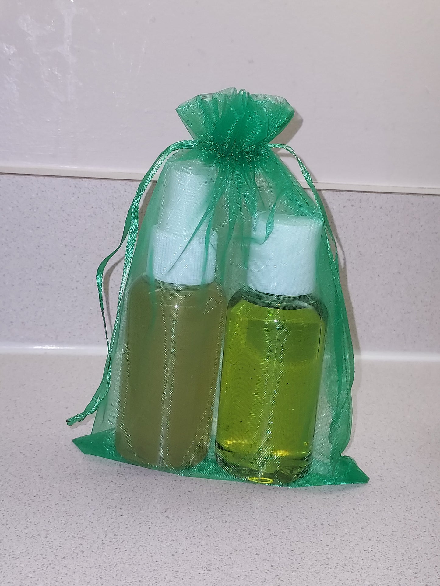 Organic Hair  Set | Natural  Hair| Shampoo Gift Box | Hair Care| Organic Pomade | Travel size Gift Set