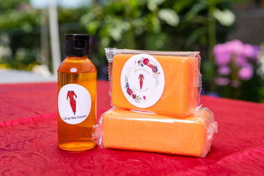 Carrot Oil and Soap set
